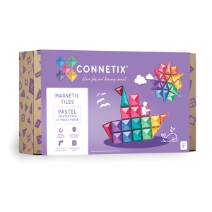 Connetix - Kezdő készlet - Pasztell - 64 db