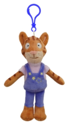 Pipp és Polli plüss - Kulcstartó - Frankie - 13cm