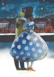 Pagony art - Képeslap - Szegedi Katalin - Kéményseprő Kelemen 1.